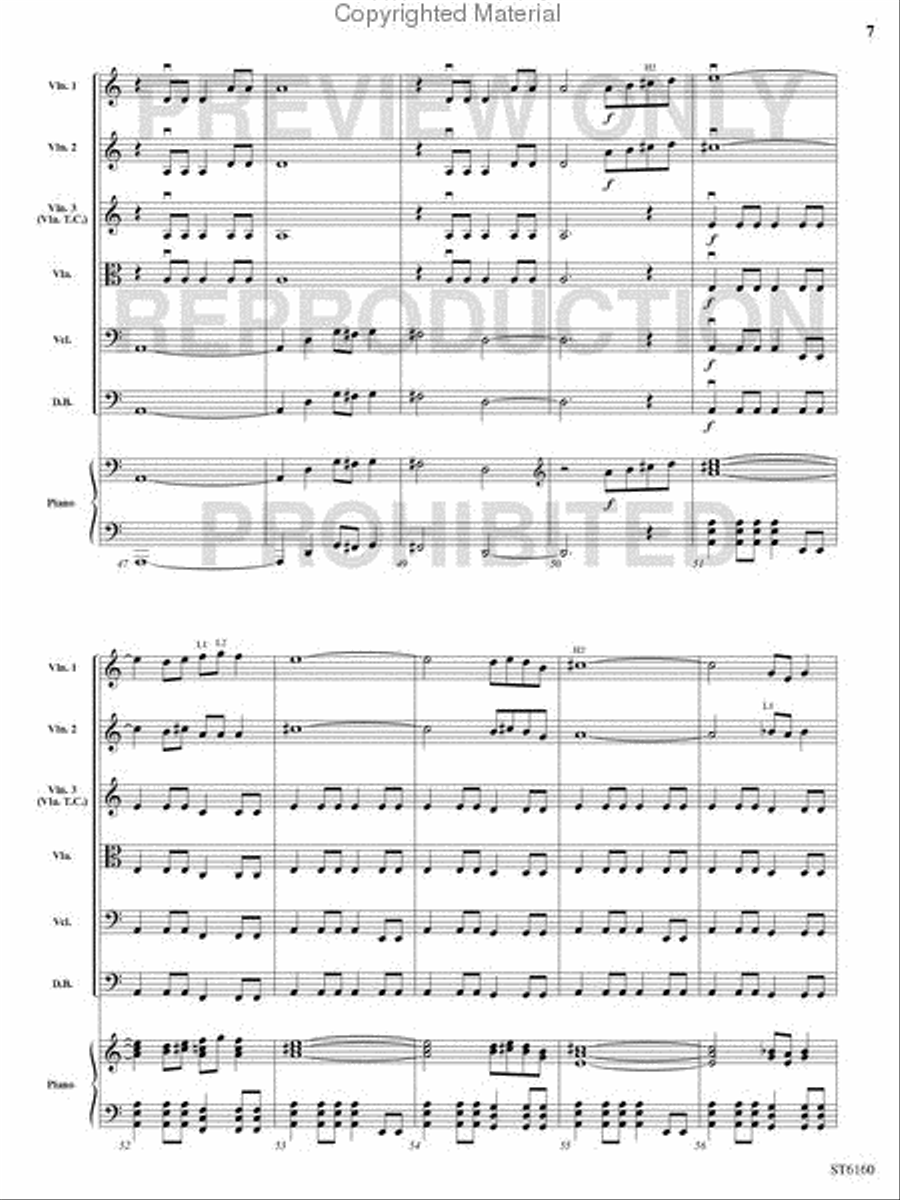Desert Sands String Orchestra scores gallery preview page 6
