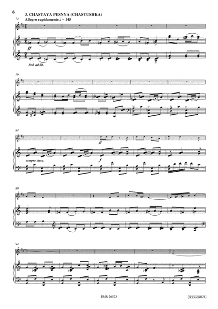 Russian Suite Trumpet Solo scores gallery preview page 7
