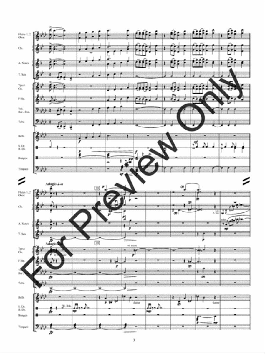 Ancient Ritual Ancient Ritual Concert Band scores gallery preview page 6