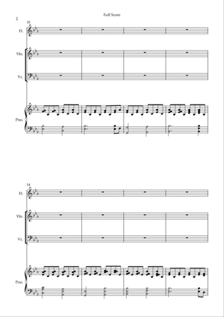 You Raise Me Up Small Ensemble scores gallery preview page 2