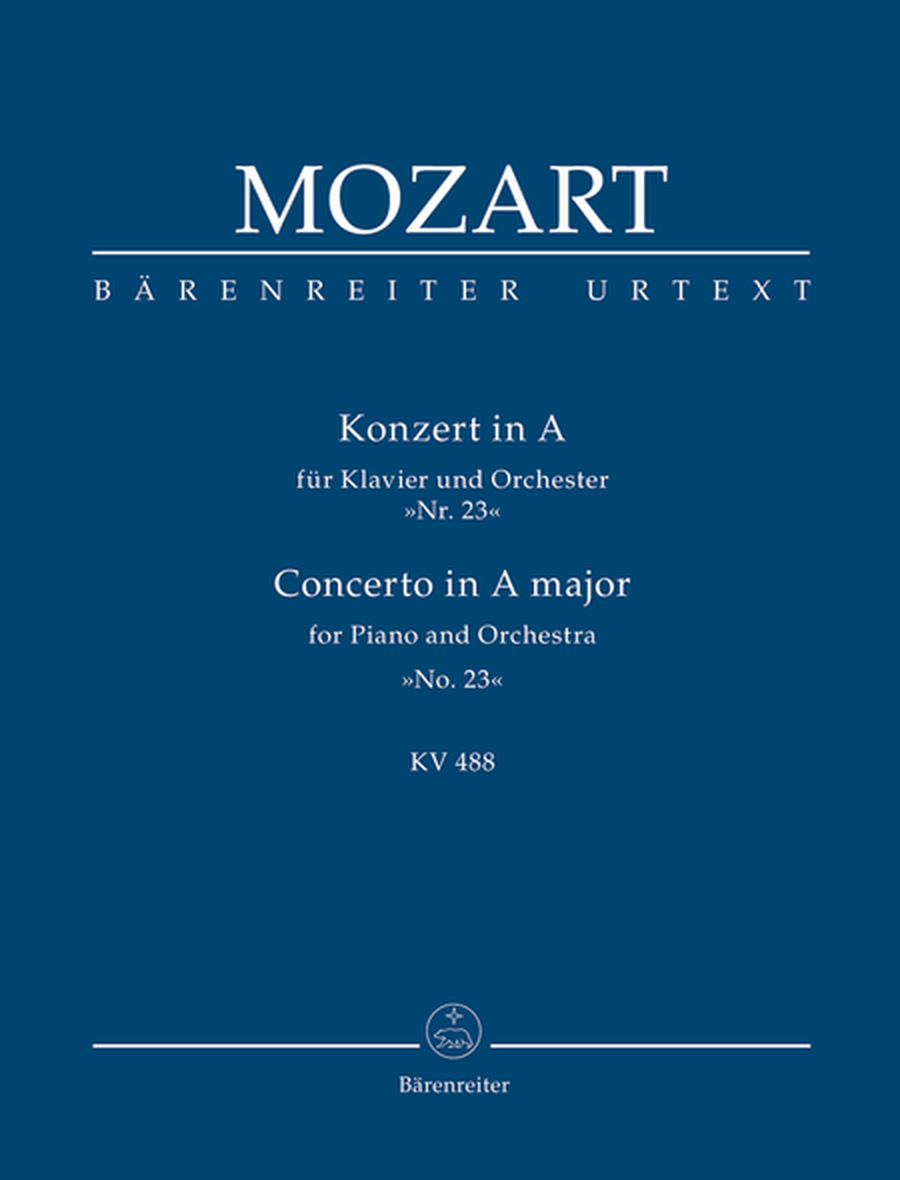 Concerto A major, KV 488