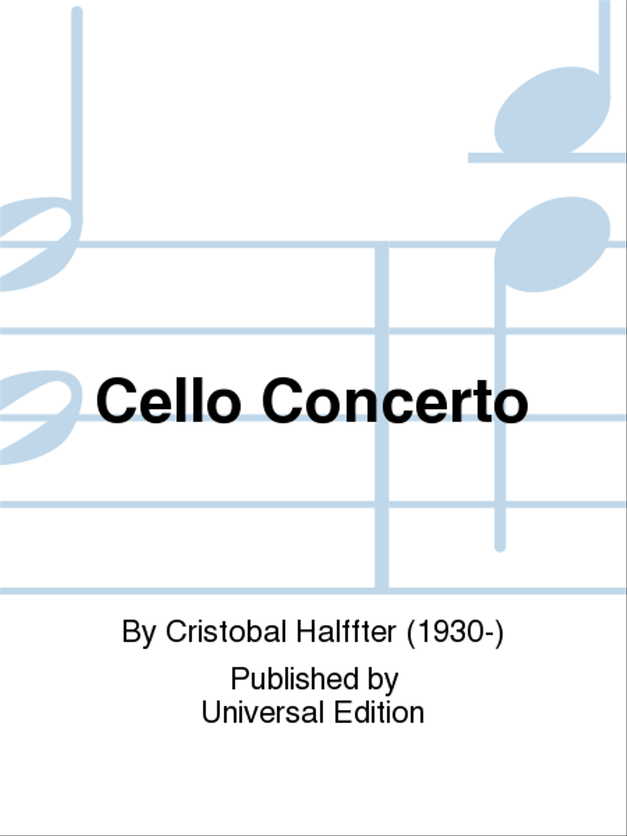 Cello Concerto Cello Solo scores gallery preview page 1