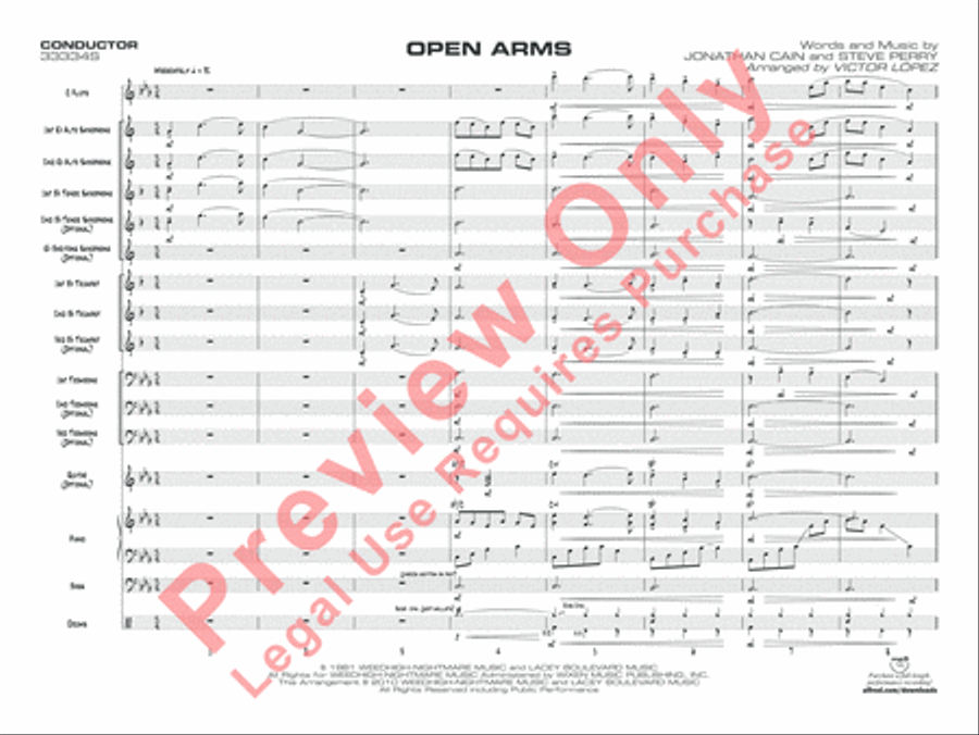 Open Arms Jazz Ensemble scores gallery preview page 4