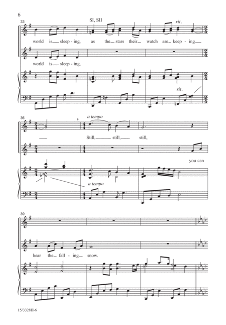 In Winter In Winter SSA scores gallery preview page 6