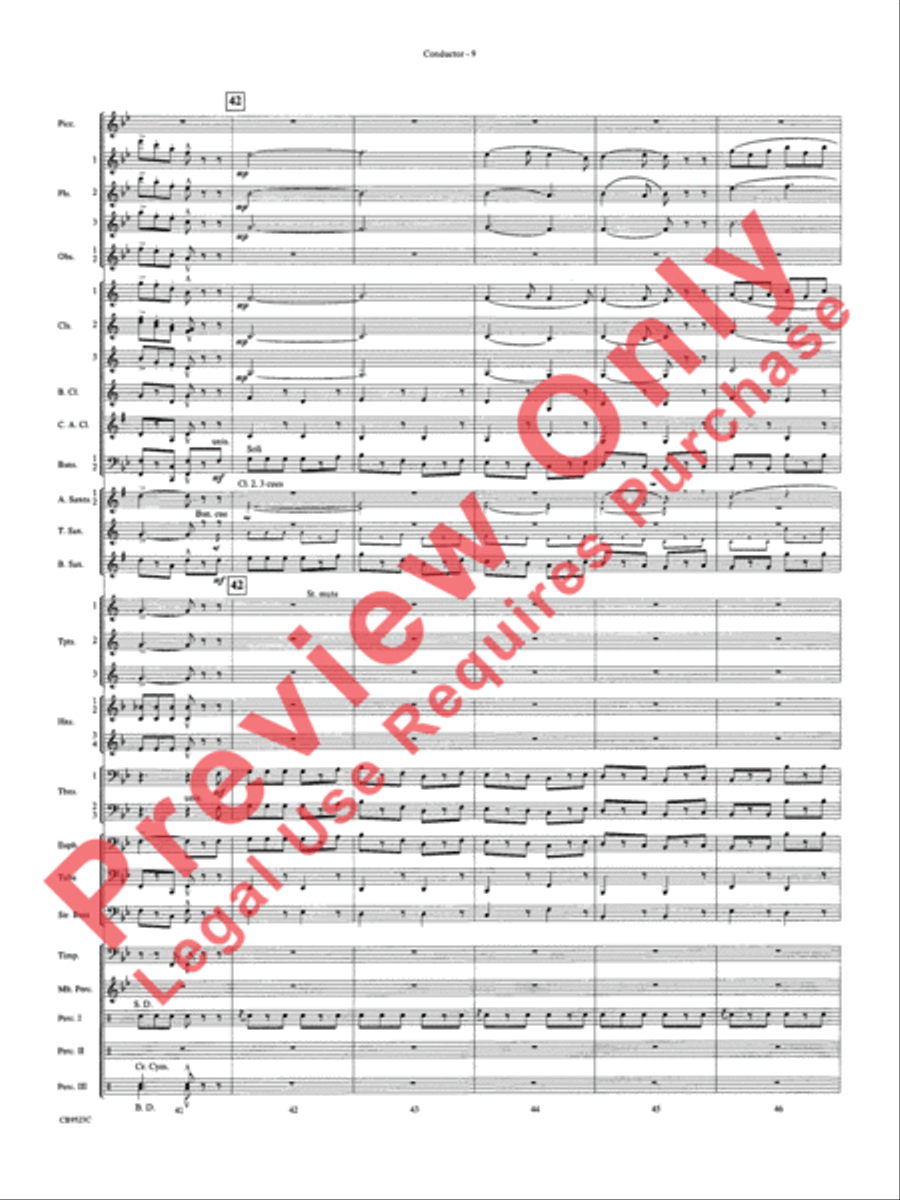 The Wizard of Oz Concert Band scores gallery preview page 12