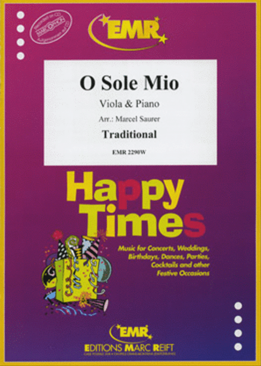 O Sole Mio Piano Accompaniment scores gallery preview page 1
