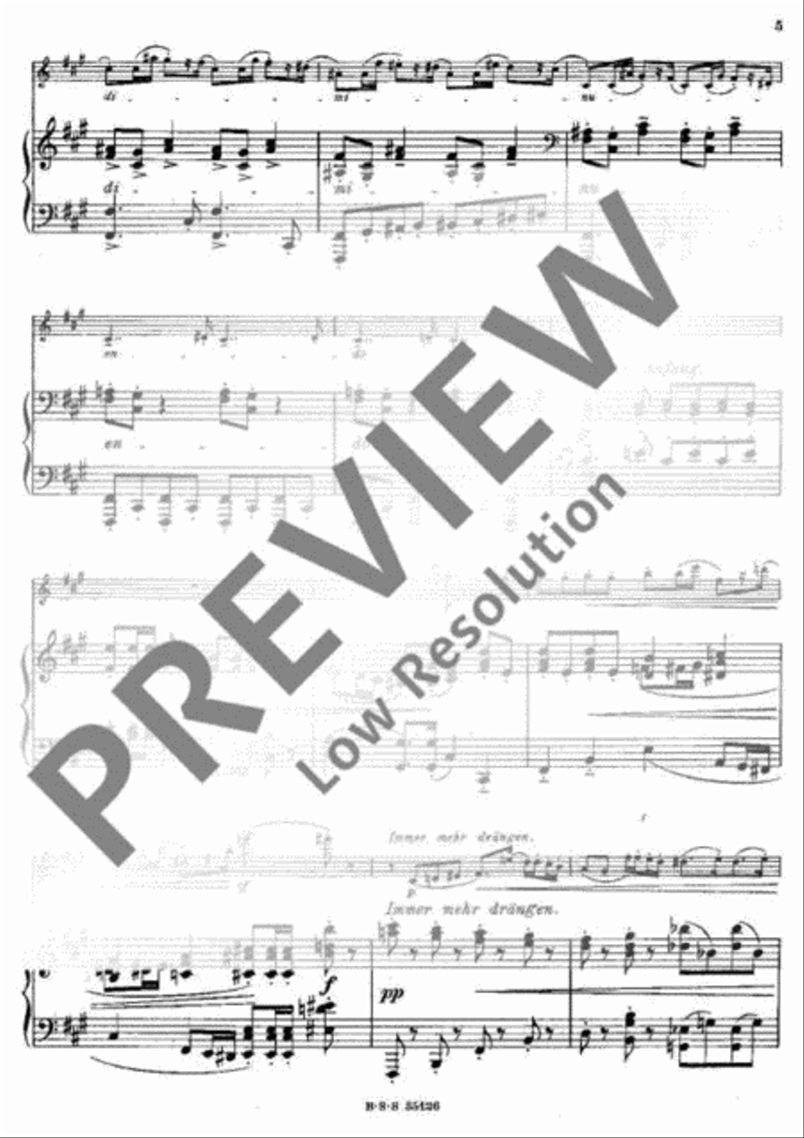 Grillen Violin Solo scores gallery preview page 5