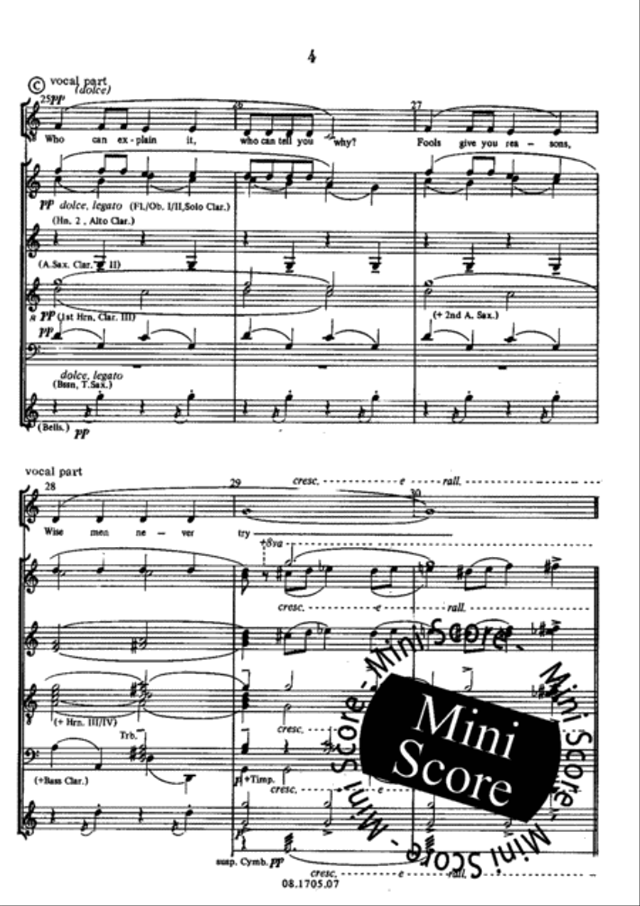 Some Enchanted Evening Some Enchanted Evening Mixed Choir scores gallery preview page 8