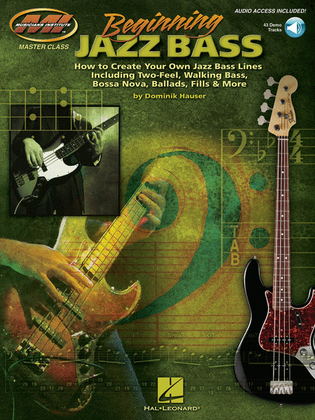 Book cover for Beginning Jazz Bass