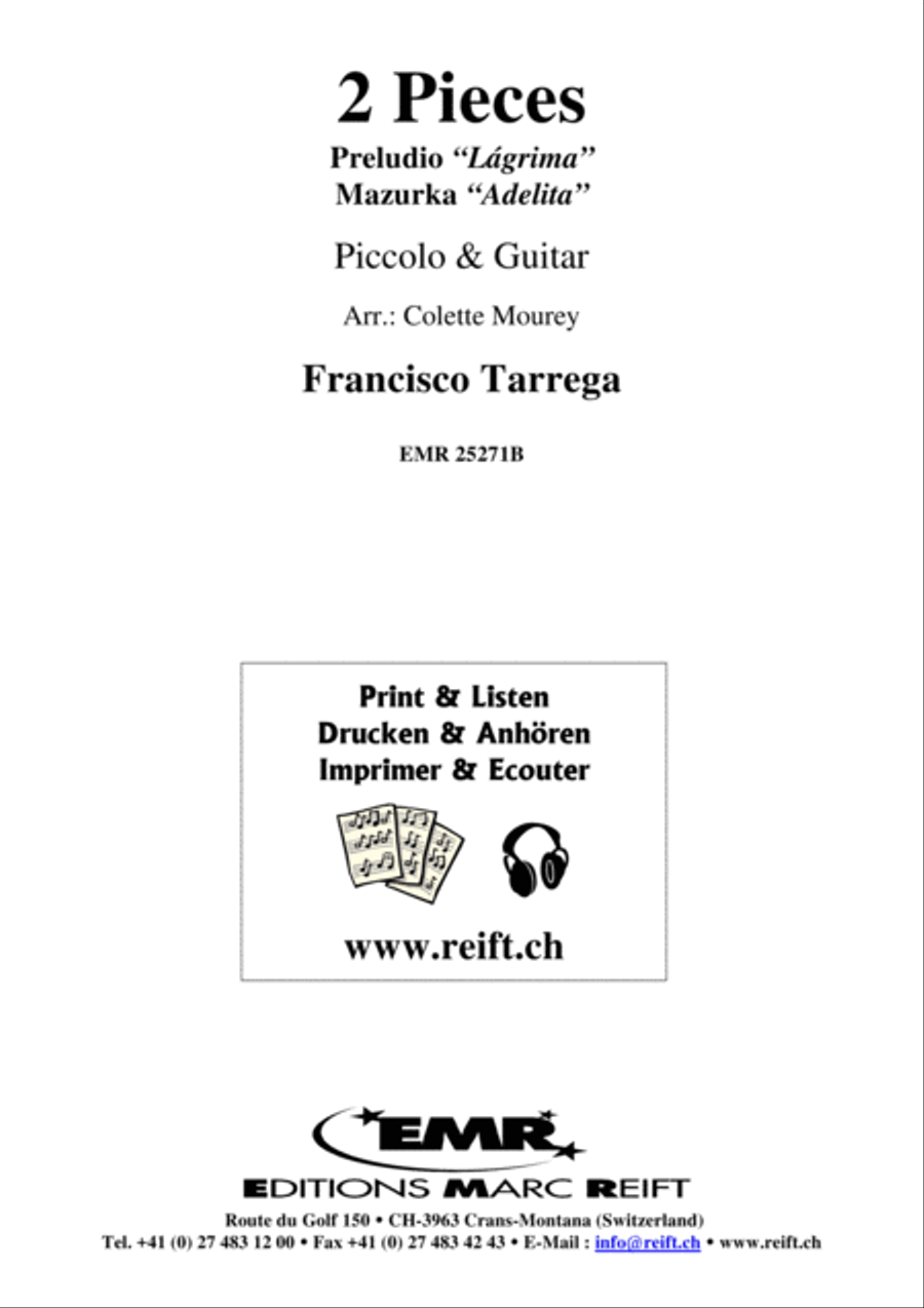 2 Pieces Piccolo scores gallery preview page 2