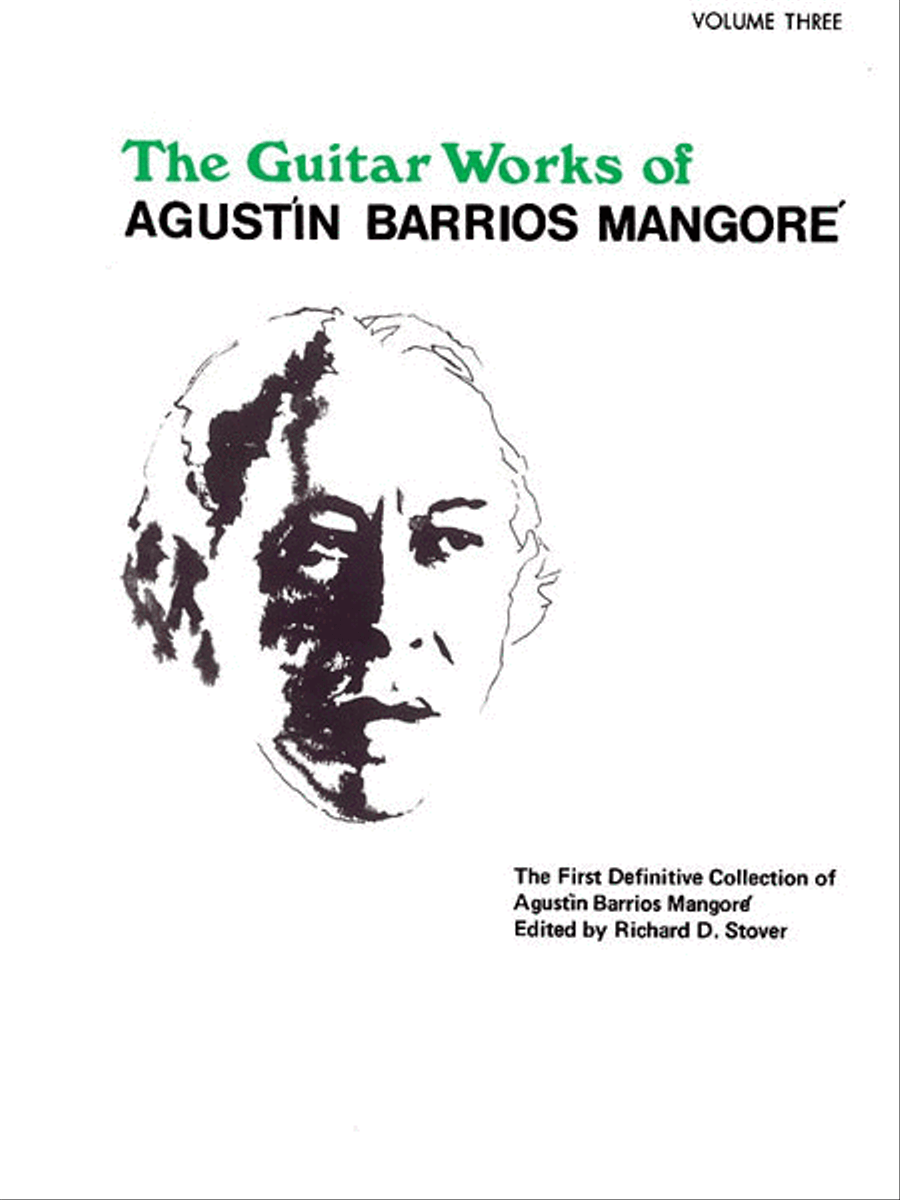 Guitar Works of Agustin Barrios Mangore, Volume 3 Acoustic Guitar scores gallery preview page 1