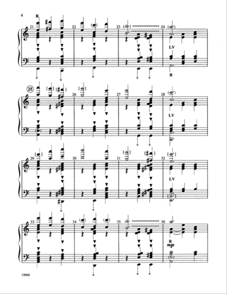 Built on a Rock Built on a Rock Handbell Choir scores gallery preview page 4