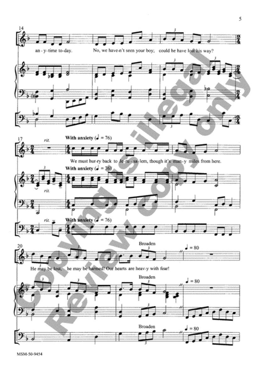 The Lost Boy (Choral Score)
