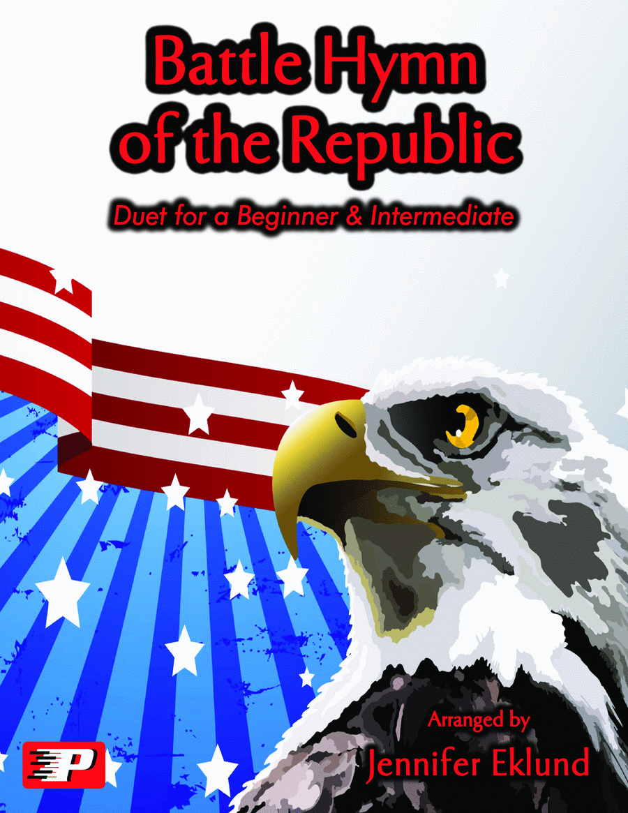 Battle Hymn of the Republic (Mixed Level Duet) 1 Piano, 4-Hands scores gallery preview page 1