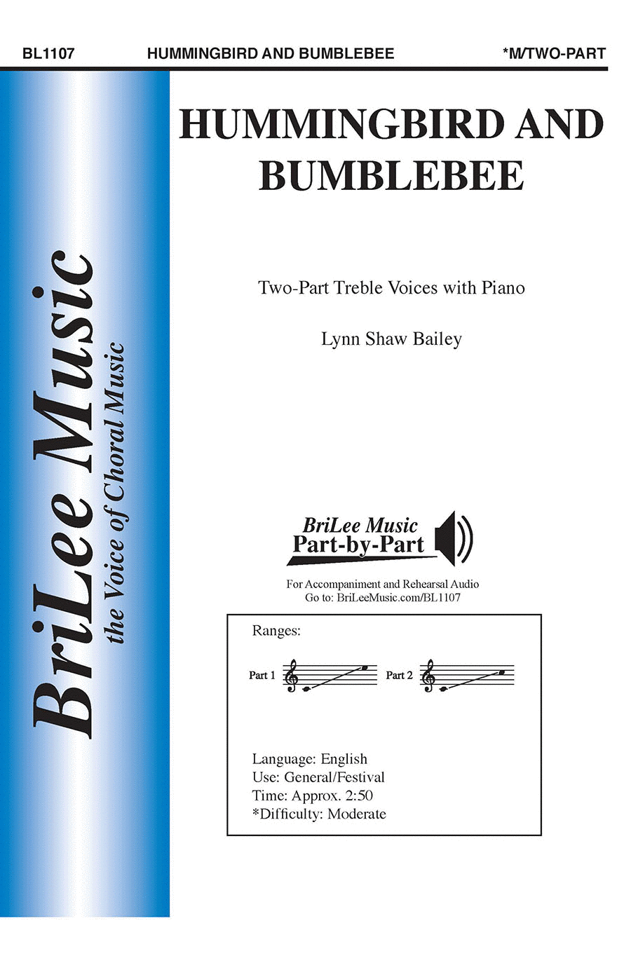 Hummingbird and Bumblebee Choir scores gallery preview page 1