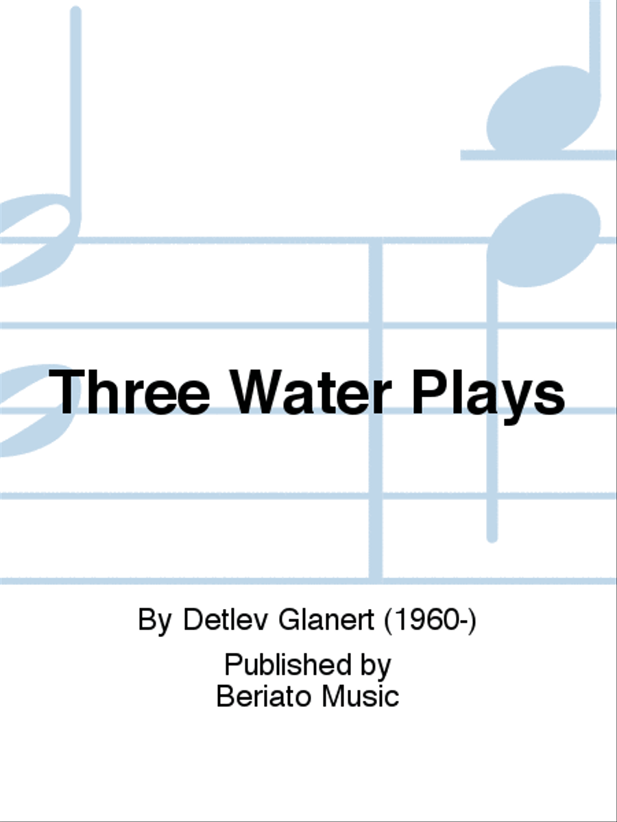 Three Water Plays School and Community scores gallery preview page 1