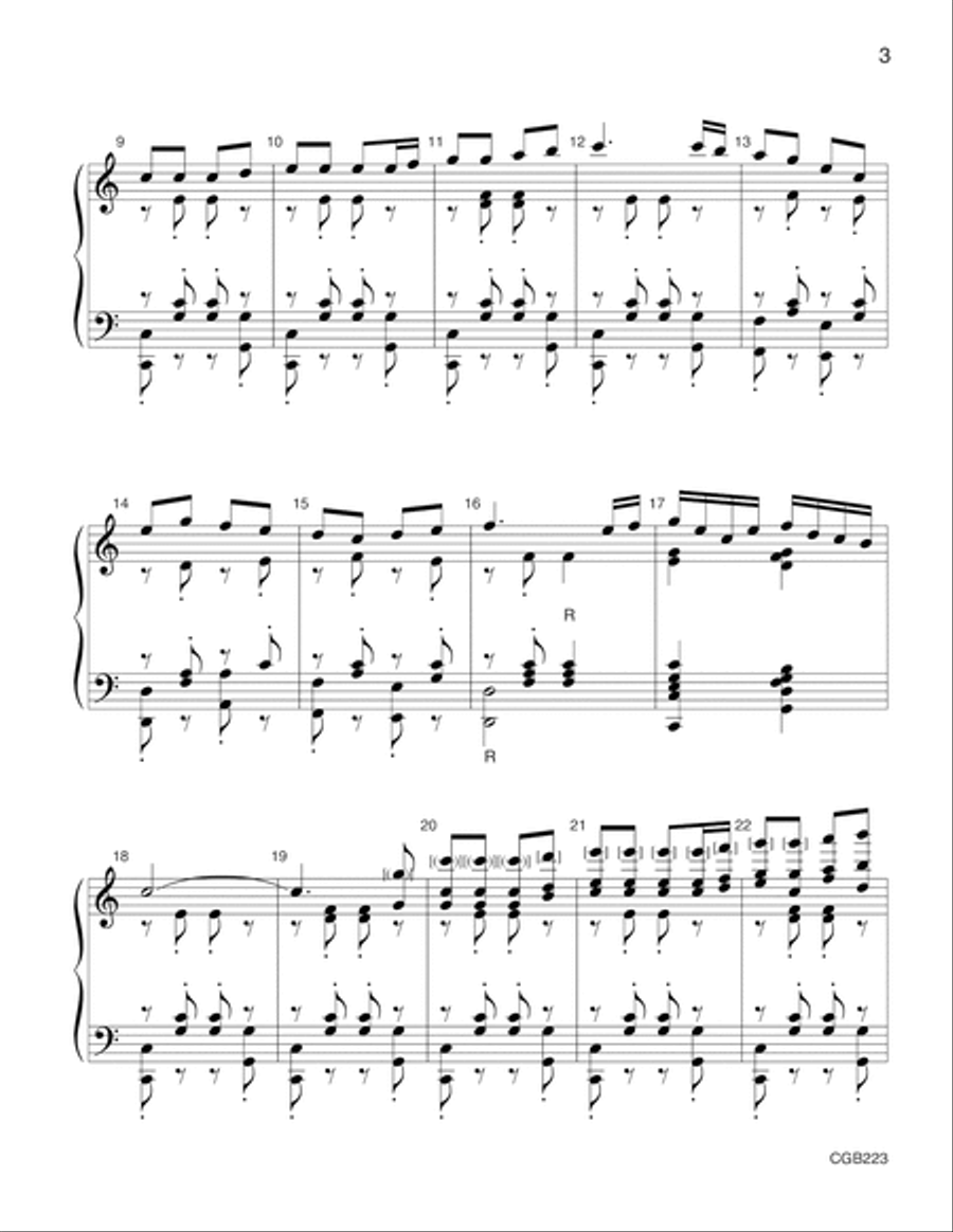 The Shepherd's Carol The Shepherd's Carol Handbell Choir scores gallery preview page 3