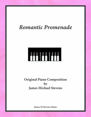 Book cover for Romantic Promenade - Piano Solo