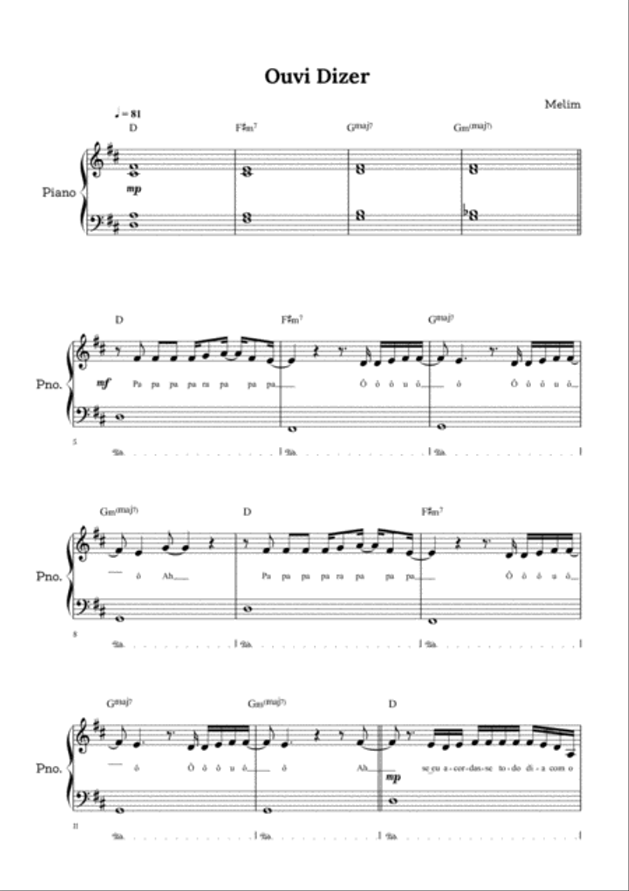 Ouvi Dizer Voice scores gallery preview page 2