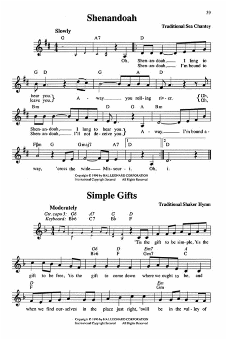Get America Singing...Again!, Vol. 1 Choir scores gallery preview page 6