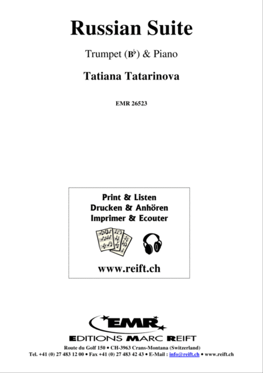 Russian Suite Trumpet Solo scores gallery preview page 2