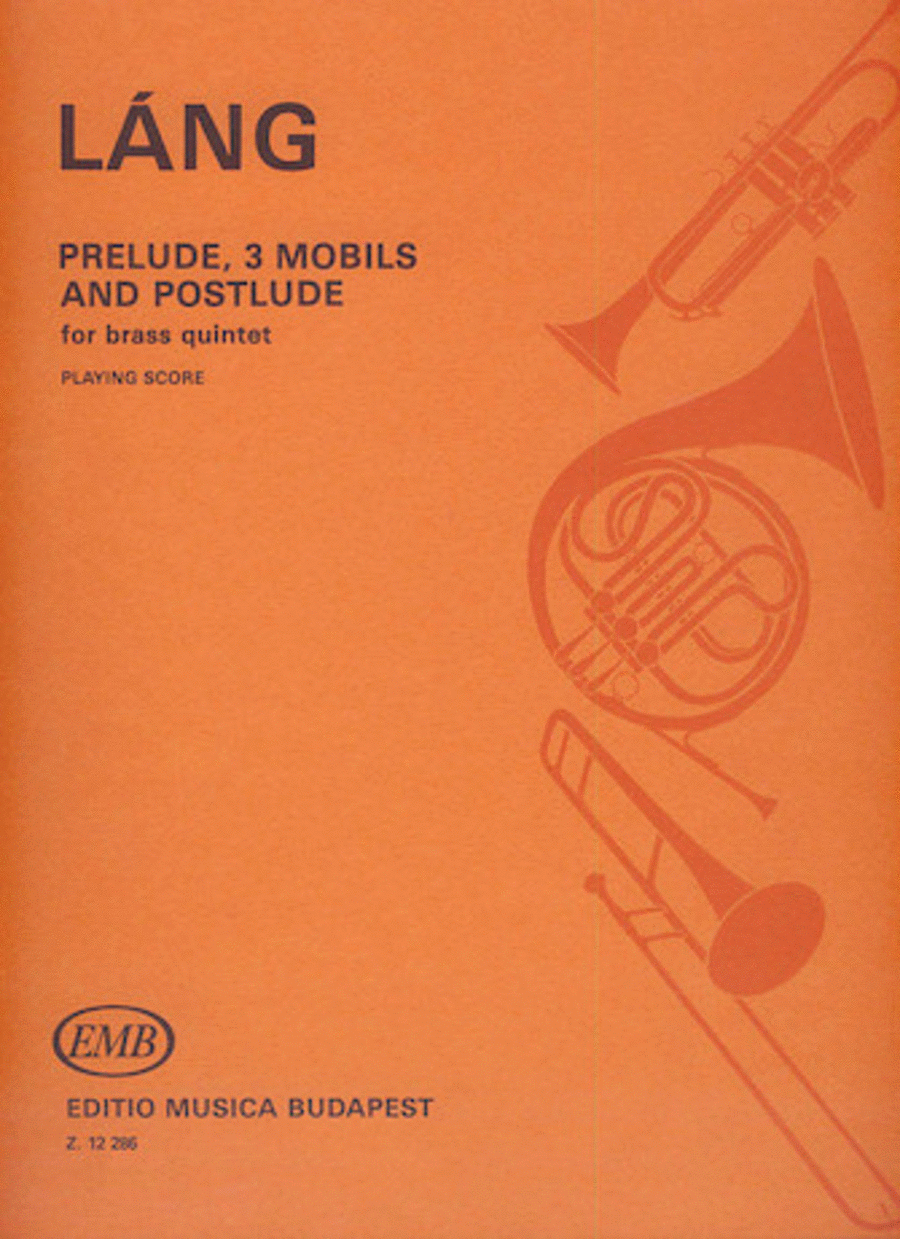 Prelude, 3 Mobils And Postlude Brass Quintet scores gallery preview page 1