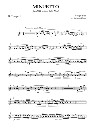 Minuetto from "L'Arlesienne Suite No. 2" for Brass Quintet