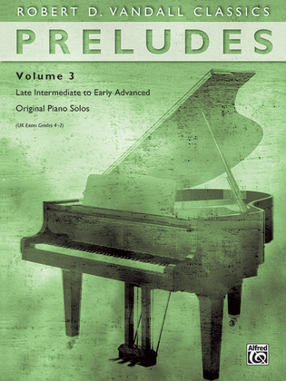 Book cover for Preludes, Volume 3