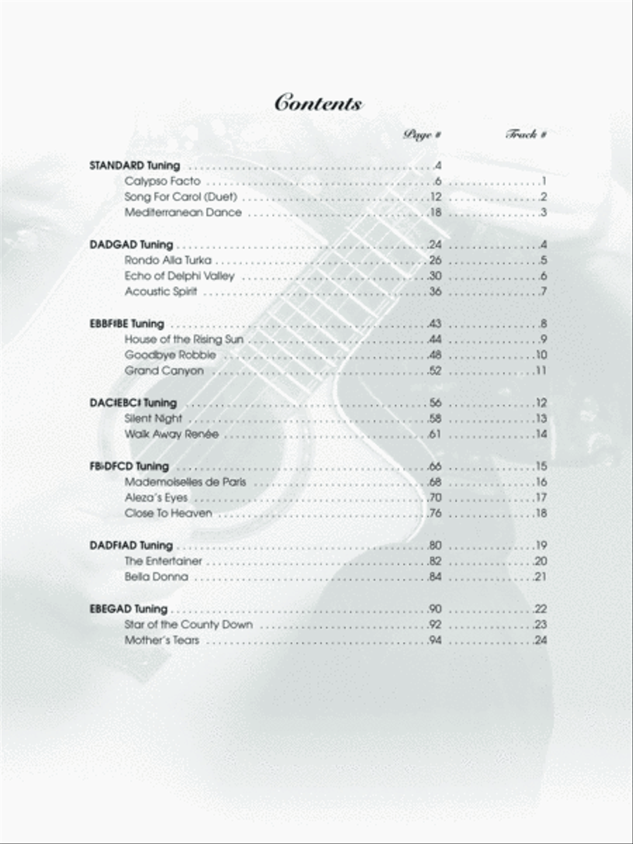 Acoustic Masters Acoustic Masters Acoustic Guitar scores gallery preview page 2