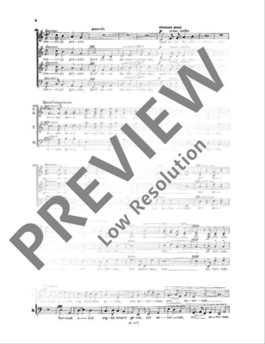 Amor dei Mixed Choir scores gallery preview page 7