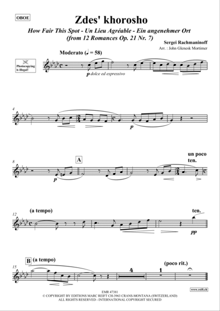 Zdes' khorosho Piano Accompaniment scores gallery preview page 2