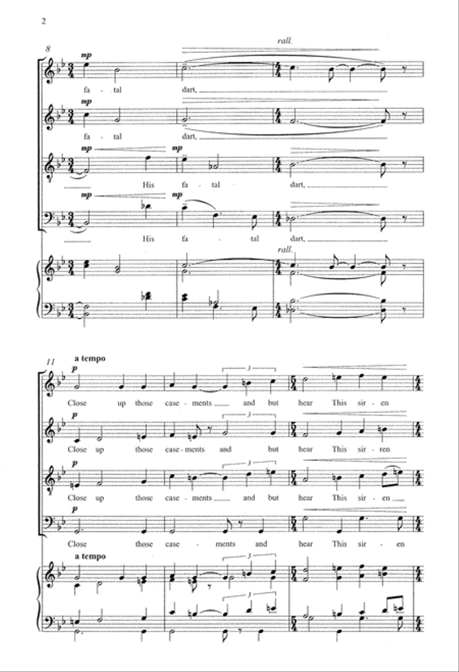Celia Singing 4-Part scores gallery preview page 3