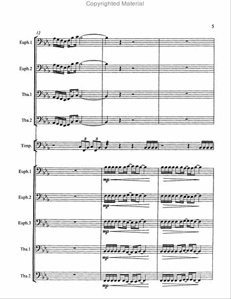 Fanfare and Song Fanfare and Song EETT scores gallery preview page 6
