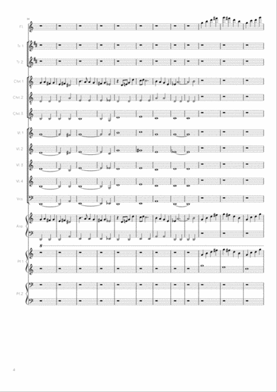 All I Want For Christmas Is You Flute scores gallery preview page 4