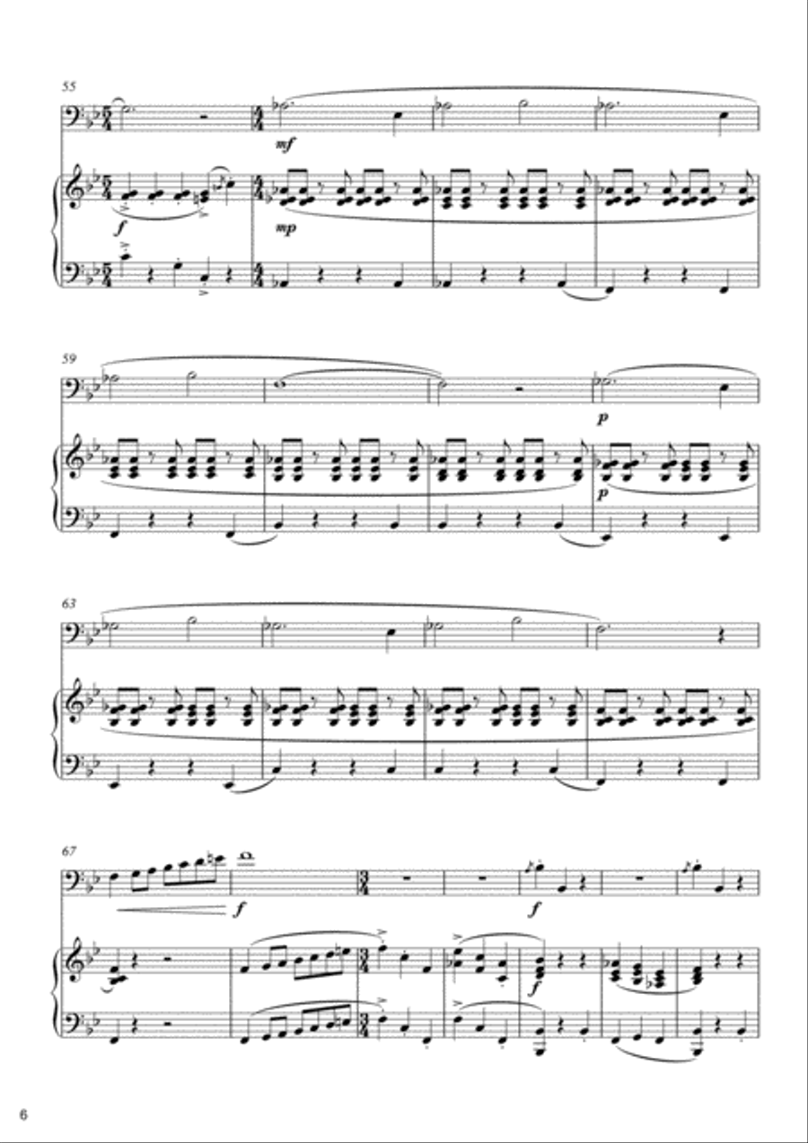 Corona Suite, 5 new pieces for Trombone and Piano by Simon Peberdy image number null