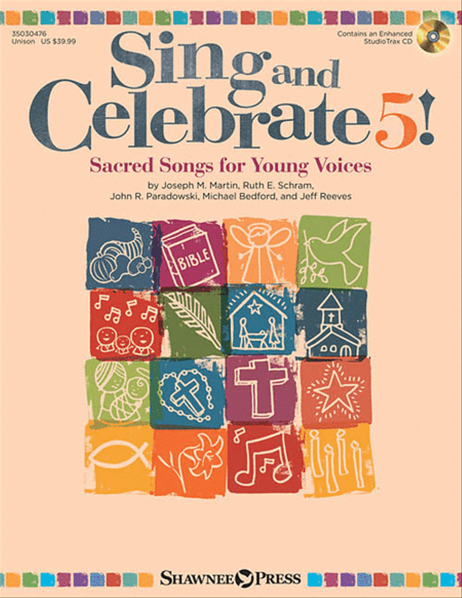 Sing and Celebrate 5! Sacred Songs for Young Voices Unison Choir scores gallery preview page 3