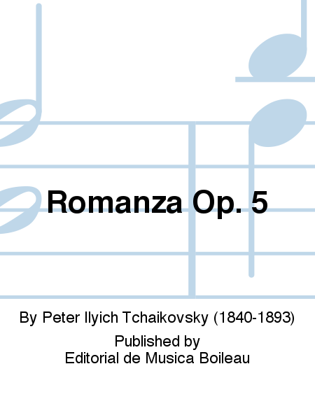 Romanza Op. 5