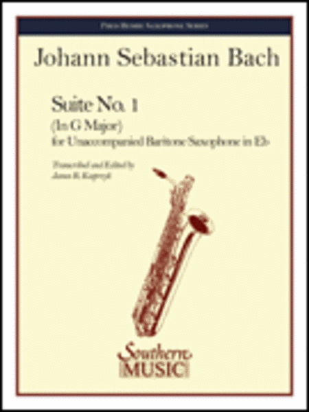 Johann Sebastian Bach: Suite No. 1