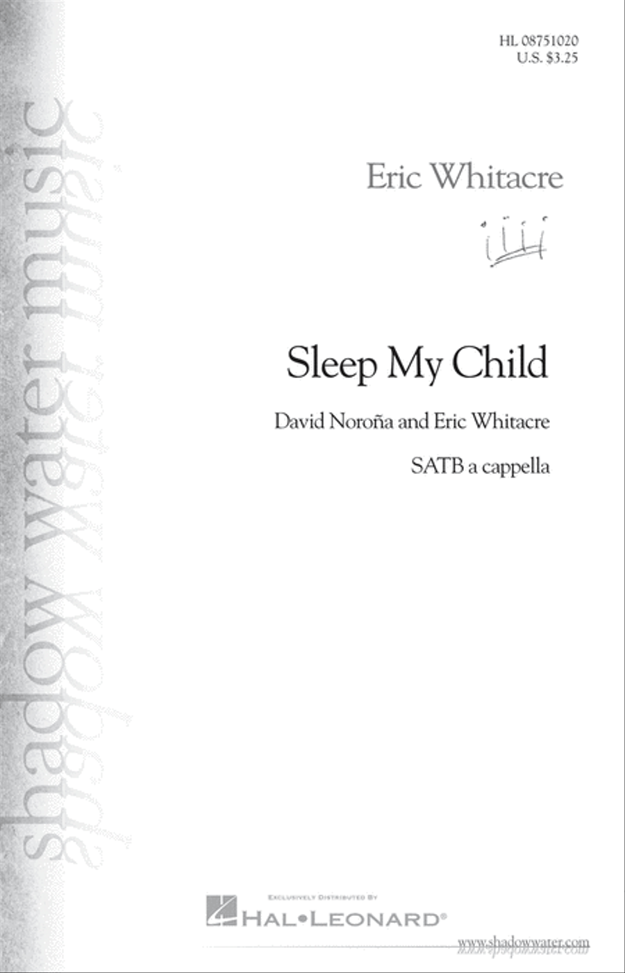 Sleep My Child Sleep My Child Divisi scores gallery preview page 1