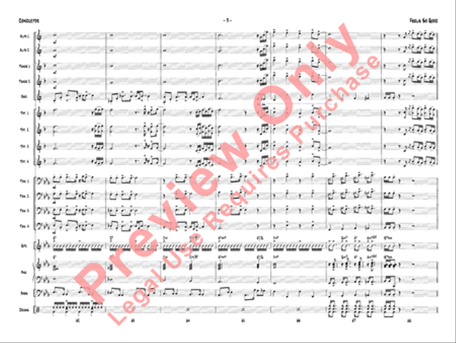Feels So Good Jazz Ensemble scores gallery preview page 12