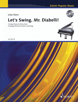 Book cover for Let's Swing, Mr. Diabelli!