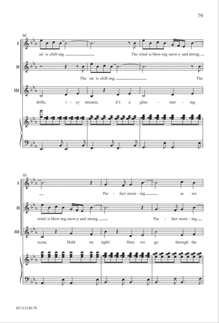 Singable Solutions for Winter Holidays 2-Part scores gallery preview page 79