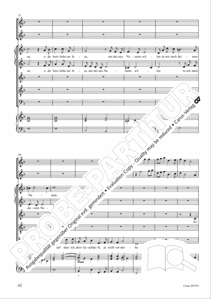 Opera varia I. Works with 1-7 parts (Complete edition, vol. 19) [Werke mit 1-7 obligaten Stimmen] Score scores gallery preview page 119