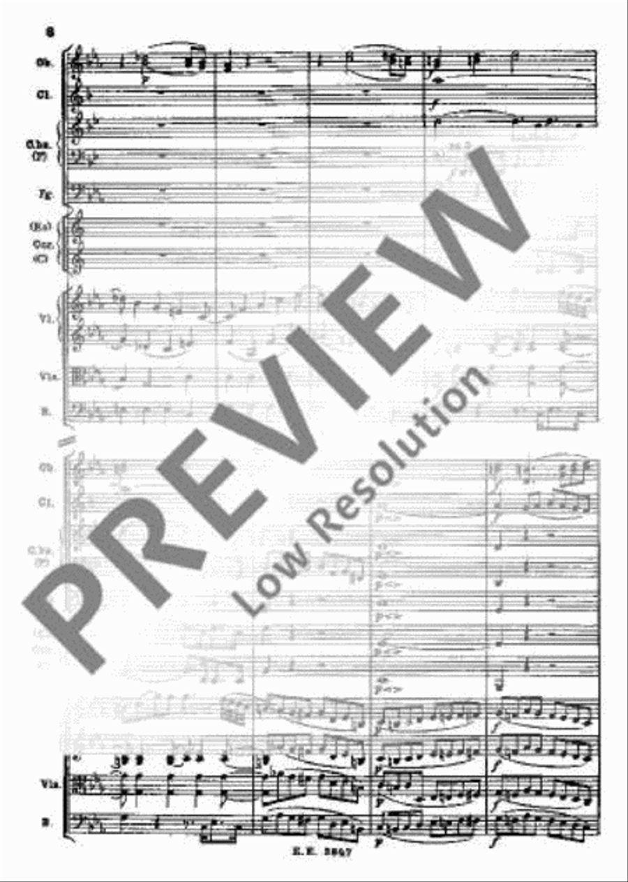 Masonic Funeral Music Orchestra scores gallery preview page 9