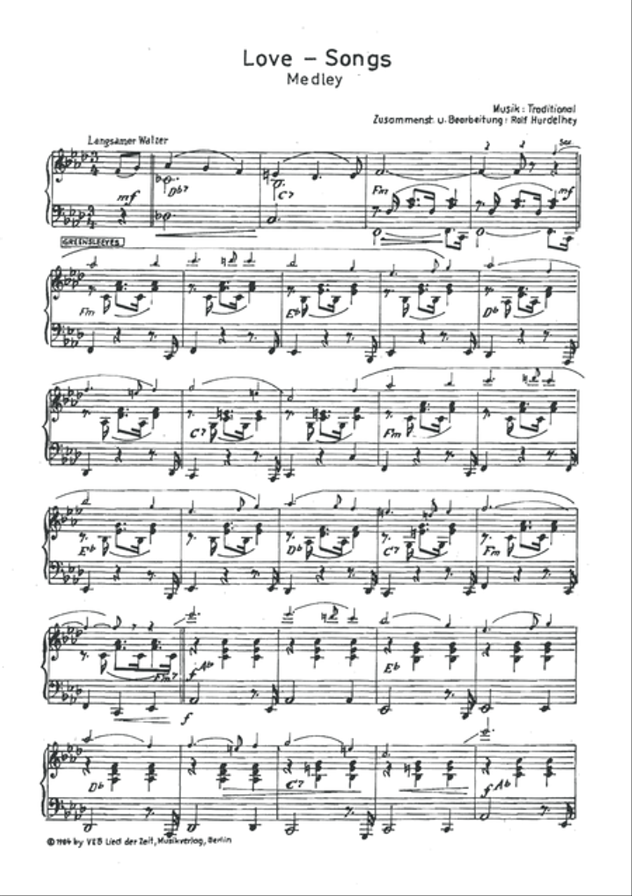 Love-Songs Saxophone scores gallery preview page 3