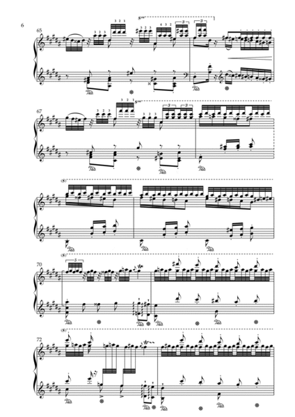La Campanella - Cadenza by Neil Crossland to Liszt's La Campanella (Paganini 2nd violin concerto)