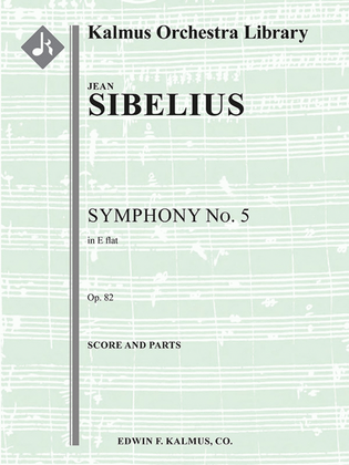 Book cover for Symphony No. 5 in E-flat, Op. 82