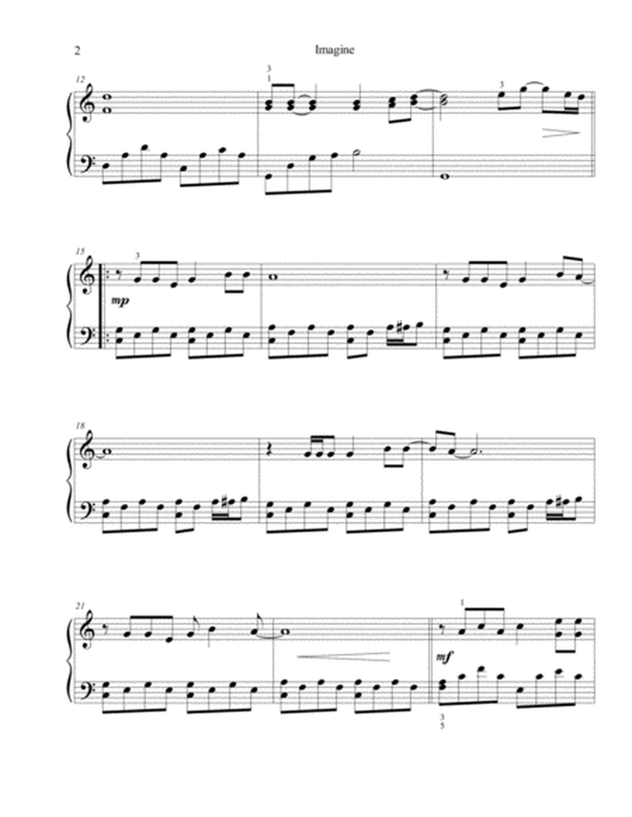 Imagine - intermediate piano image number null