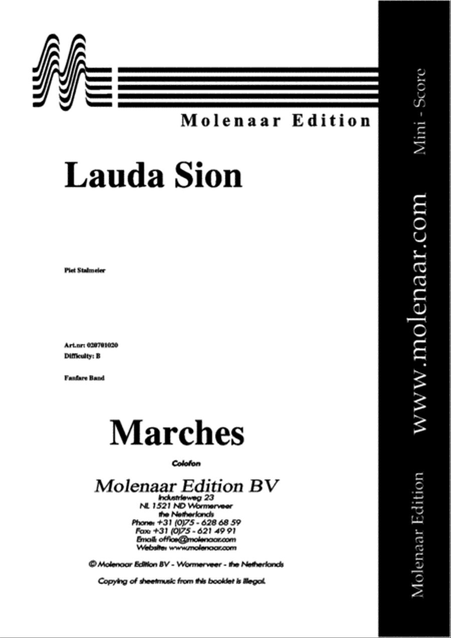 Lauda Sion Lauda Sion Fanfare Band scores gallery preview page 2