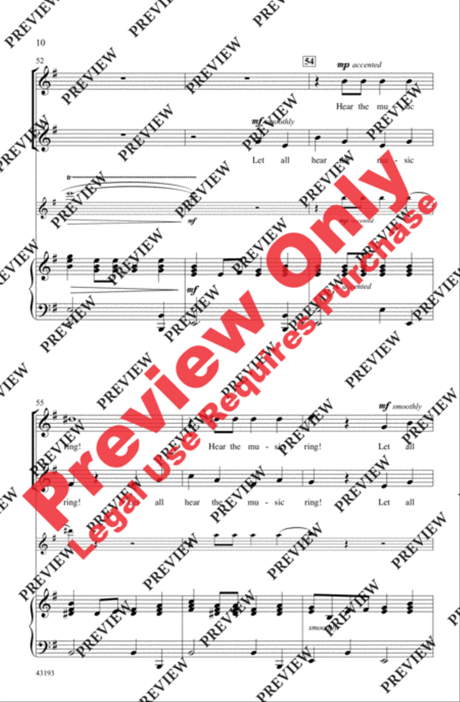 Jubilate! Joy We Bring! 2-Part scores gallery preview page 10